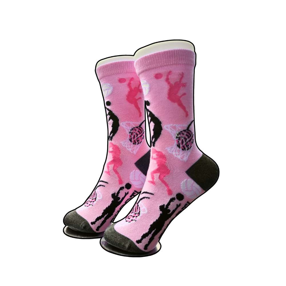 1 Pair | Pink Netball Socks