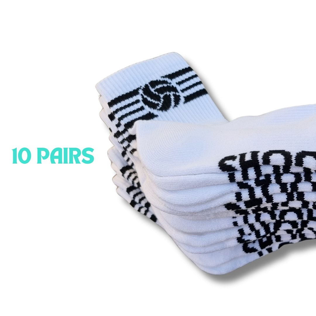 10 Pair | Team Ten Pack Netball Socks