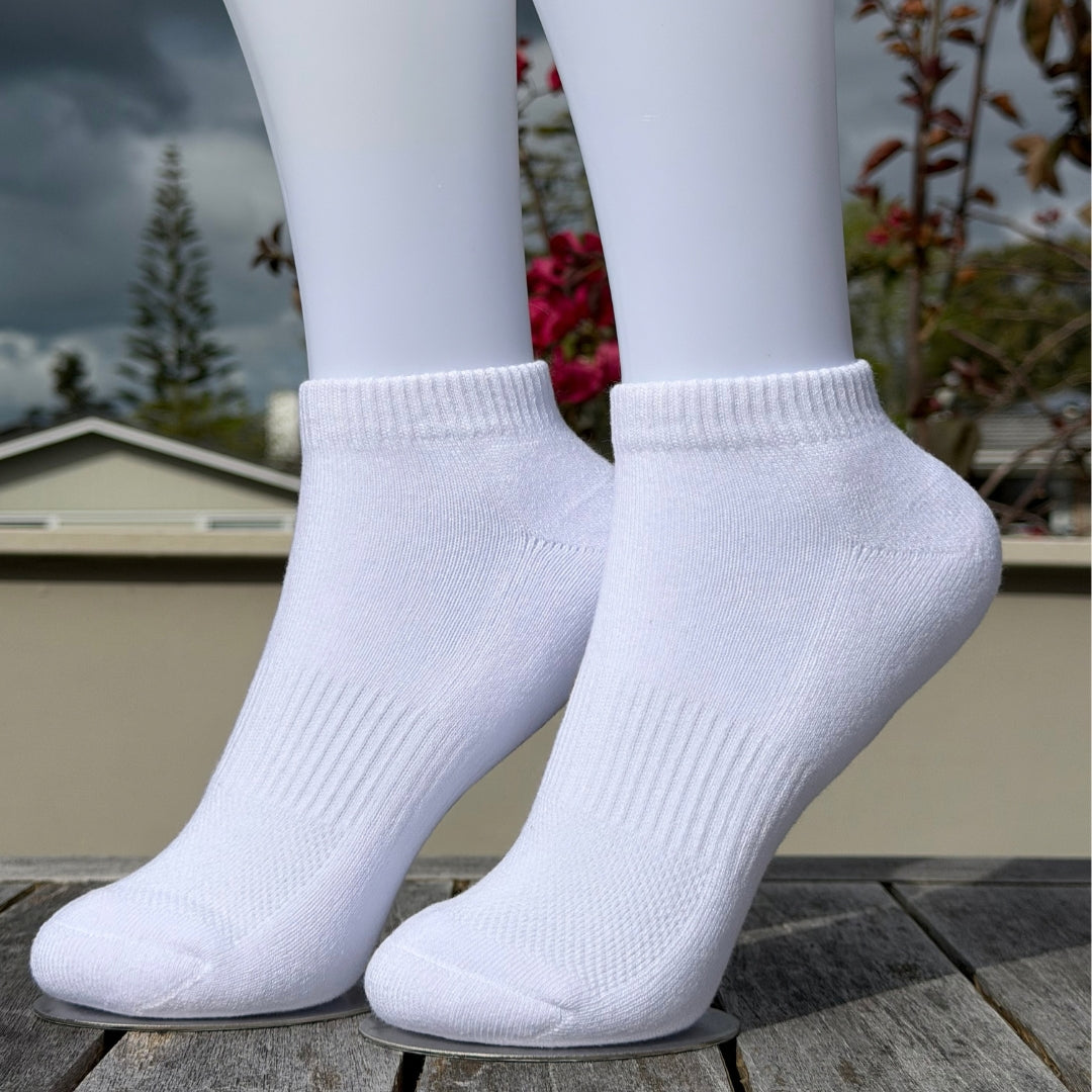 3-Pack Ankle Socks (Cotton)