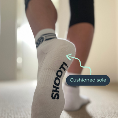 Cushioned Bamboo Netball Socks - 3 Pack