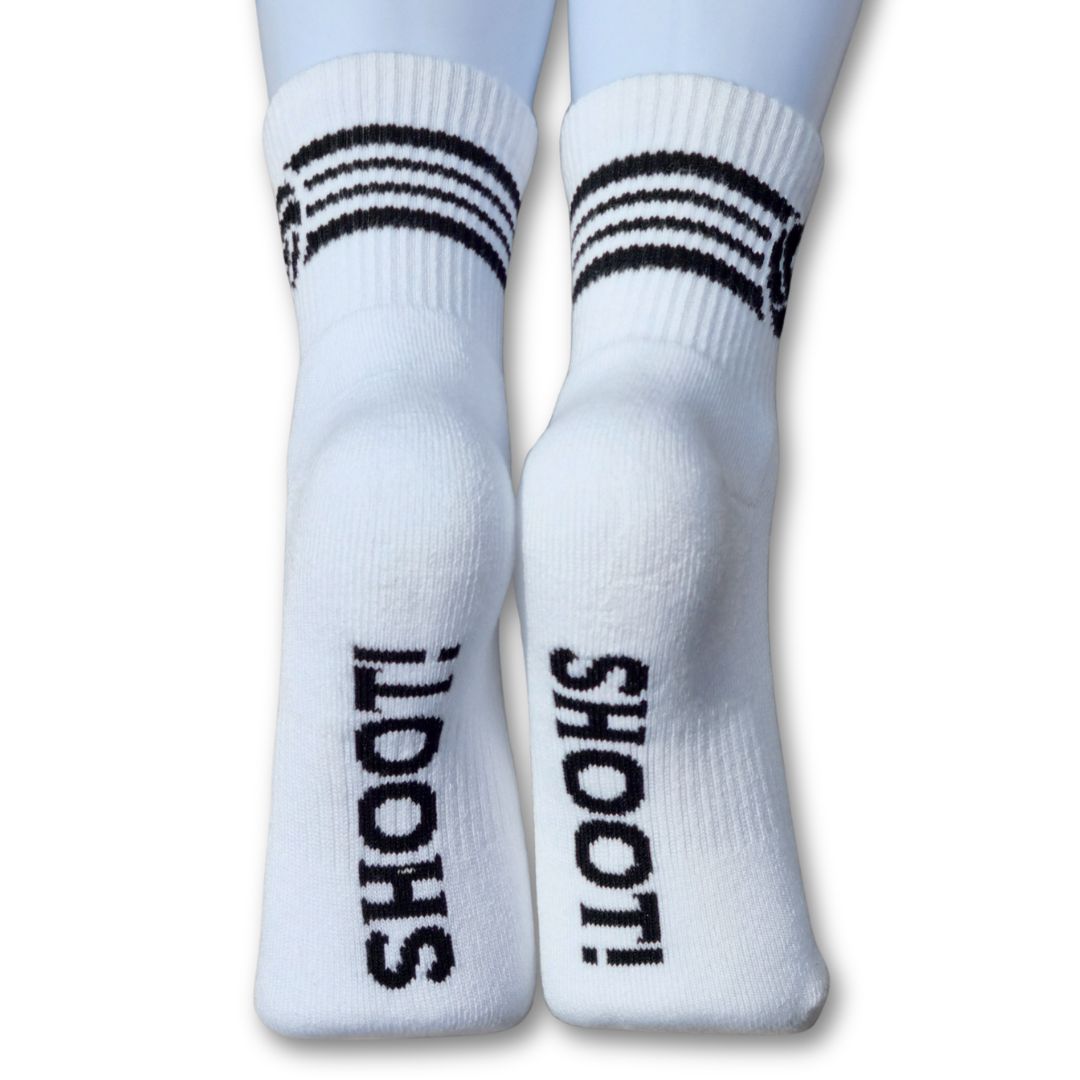 3-Pack Cushioned Bamboo Netball Socks