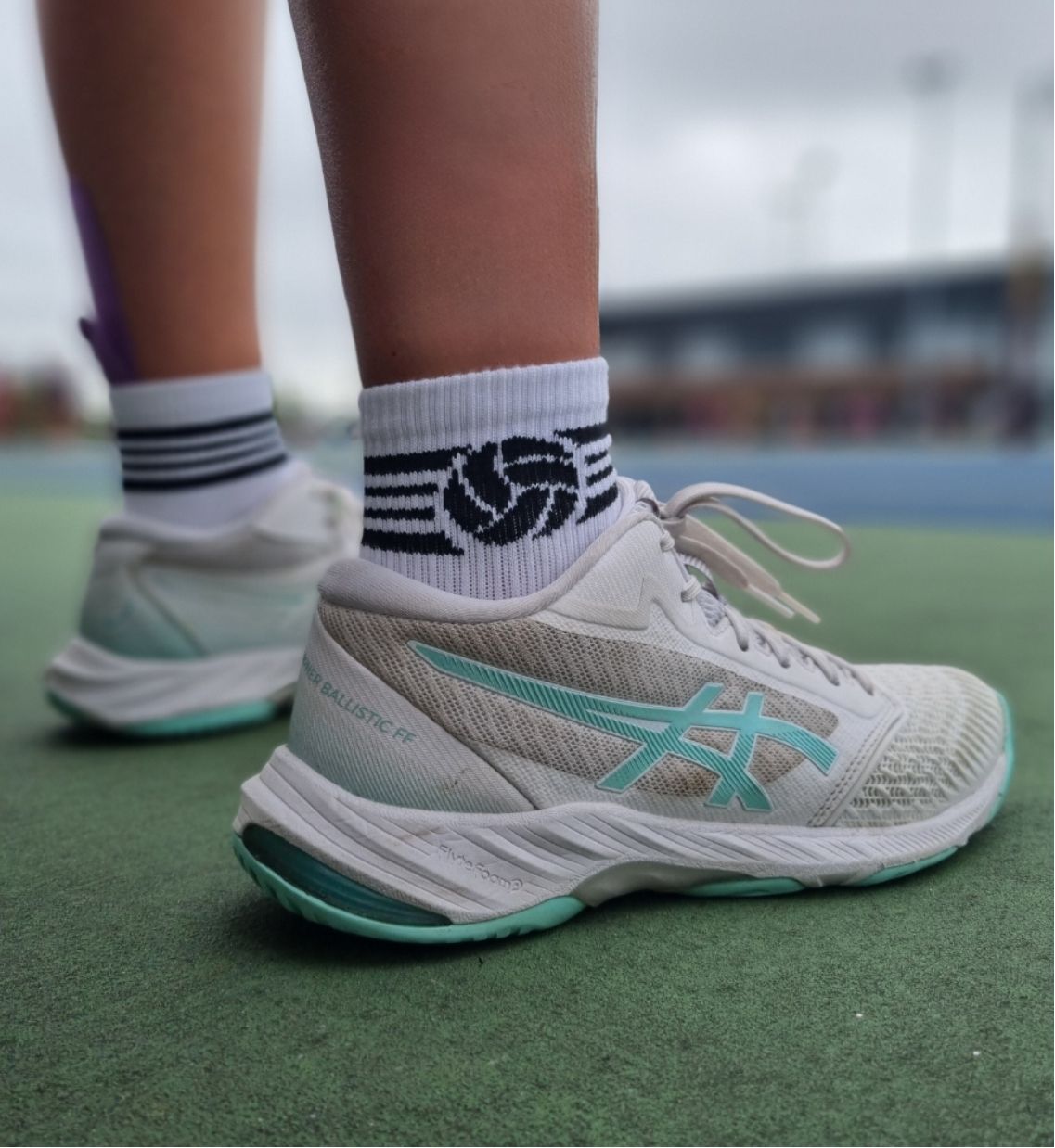 3-Pack Cushioned Bamboo Netball Socks